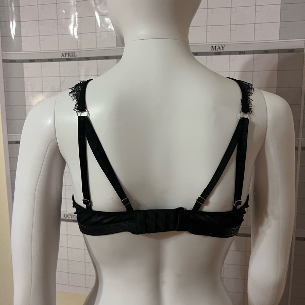Victoria’s Secret high neck sheer lace bra 36C - Picture 5 of 7